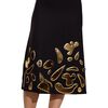 Calypso Midi Skirt, Black - Skirts - 2
