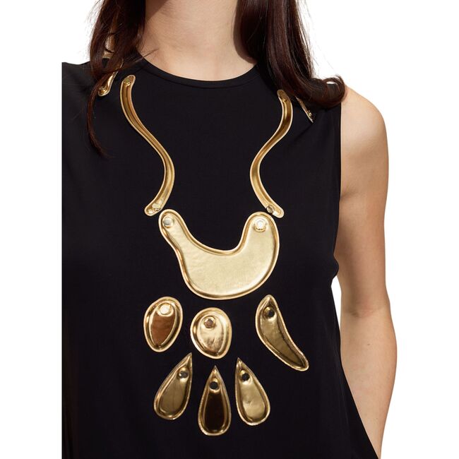 Calypso Tank Top, Black - Tank Tops - 3