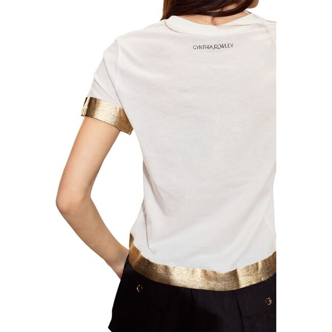 Athena Tee, White - T-Shirts - 2