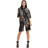 Amalfi Gold Foil Shorts, Black Gold - Shorts - 1 - thumbnail