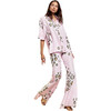 Amalfi Flare Pant, Pink Gold - Pants - 1 - thumbnail