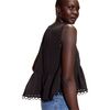 Annabelle Sleeveless Blouse, Black - Shirts - 2