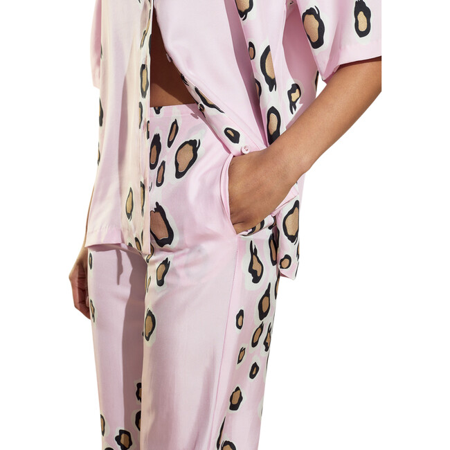 Amalfi Flare Pant, Pink Gold - Pants - 2