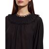 Annabelle Long Sleeve Blouse, Black - Shirts - 3