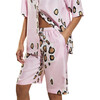 Amalfi Gold Foil Shorts, Pink Gold - Shorts - 3