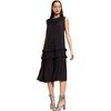 Annabelle Sleeveless Midi Dress, Black - Dresses - 3