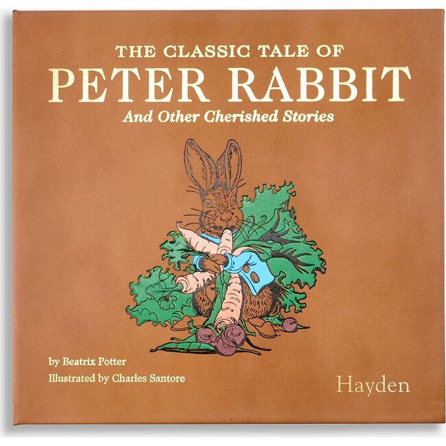 The Classic Tale of Peter Rabbit Leather Bound Classic Children's Book - Books - 3