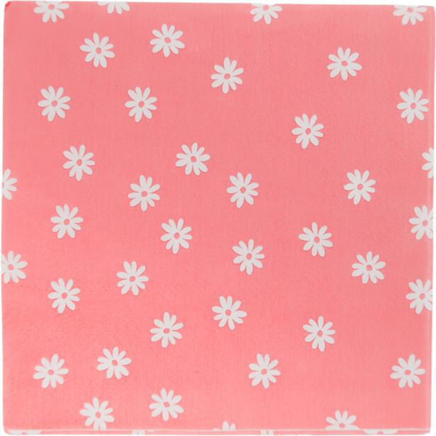 Camp Bachelorette Daisy Cocktail Napkins