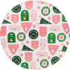 Camp Bachelorette Print Dinner Plates - Tableware - 1 - thumbnail