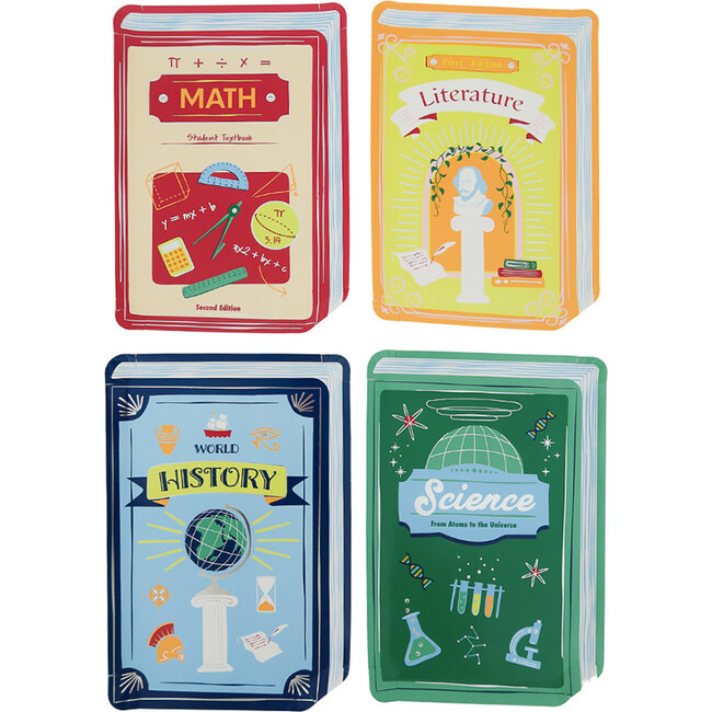 Smarty Pants Textbook Large Plates
