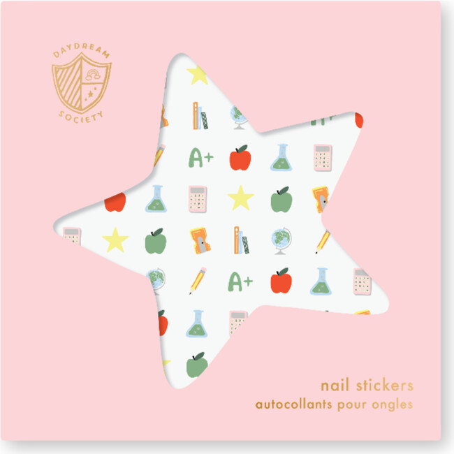 Smarty Pants Subject Nail Stickers