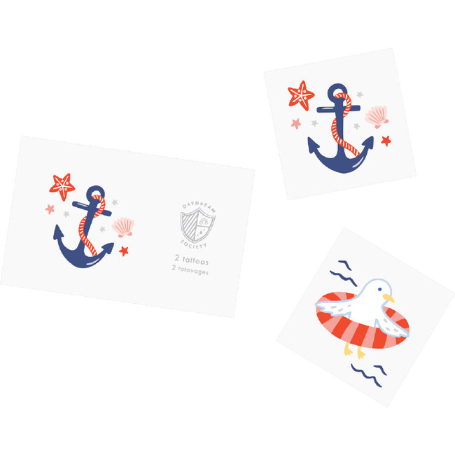 Seaside Temporary Tattoos