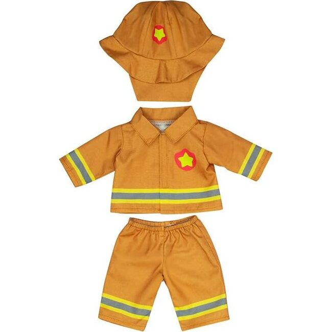 Careers Collection - Firefighter Doll Outfit with Jacket, Pants and Helmet for 15" Baby Dolls