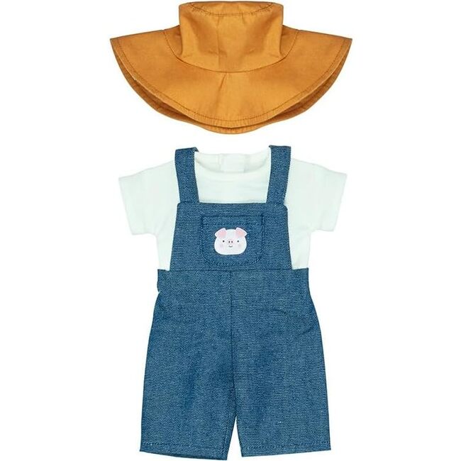 Careers Collection - Farmer Doll Outfit with Overalls & Hat for 15" Baby Dolls