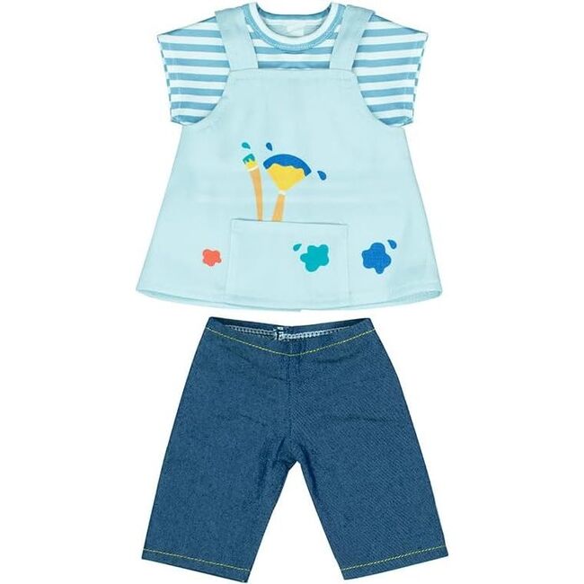 Careers Collection - Artist Doll Outfit with Painting Smock & Pants for 15" Baby Dolls