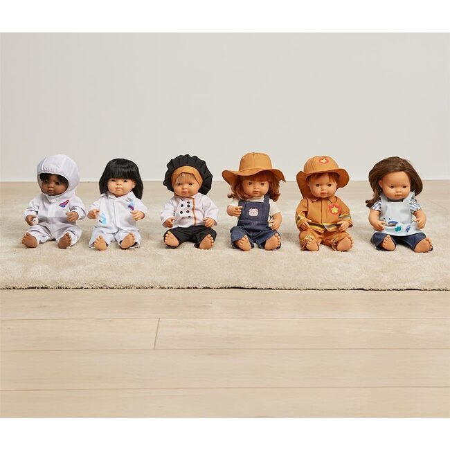 Baby Doll African Boy with Down Syndrome - 12 5/8" - Dolls - 6