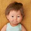 Baby Boy Doll with Brown Hair and Down Syndrome - 15" - Dolls - 2