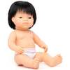 Asian Boy Baby Doll with Black Hair - 15" - Dolls - 1 - thumbnail