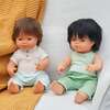 Asian Boy Baby Doll with Black Hair - 15" - Dolls - 3