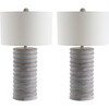 Melina Table Lamp, Grey - Lighting - 1 - thumbnail