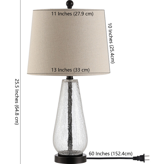 Naila 25.5" Table Lamp, Multi - Lighting - 3