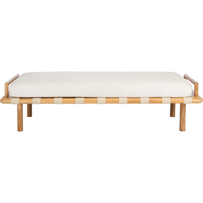 Constantine Teak Bench, Natural