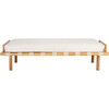 Constantine Teak Bench, Natural - Accent Seating - 1 - thumbnail