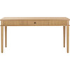 Shelbie 1 Drawer Reeded Desk, Natural - Desks - 1 - thumbnail