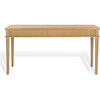 Shelbie 1 Drawer Reeded Desk, Natural - Desks - 5