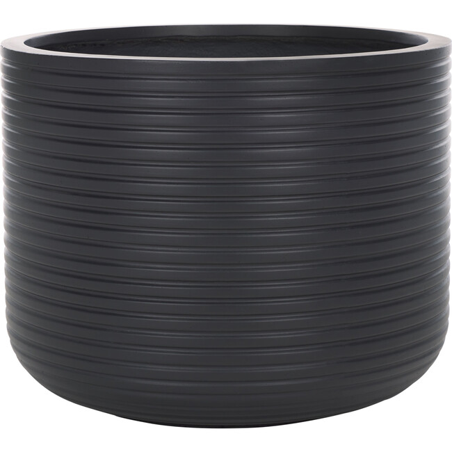 Nardo Large Planter Pot, Black