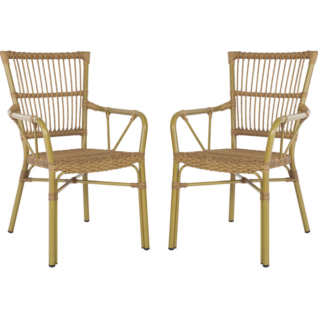 Bora Armchair Set Of 2, Natural