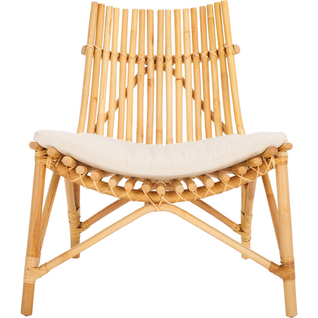 Eisley Accent Chair W/ Cushion, White