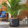 Nardo Large Planter Pot, Black - Planters - 2