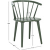 Blanchard Side Chair, Green - Accent Seating - 3