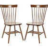 Parker Spindel Side Chair, Brown - Accent Seating - 1 - thumbnail