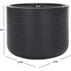 Nardo Large Planter Pot, Black - Planters - 3