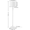 Norla Floor Lamp, White - Lighting - 3