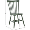 Parker Spindel Side Chair, Green - Accent Seating - 3