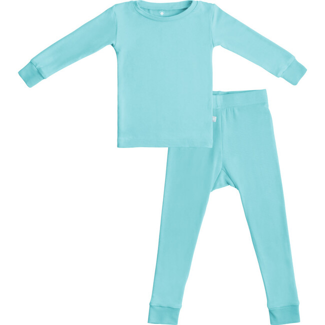 Toddler/Kids Bamboo Pajamas , Sea Green