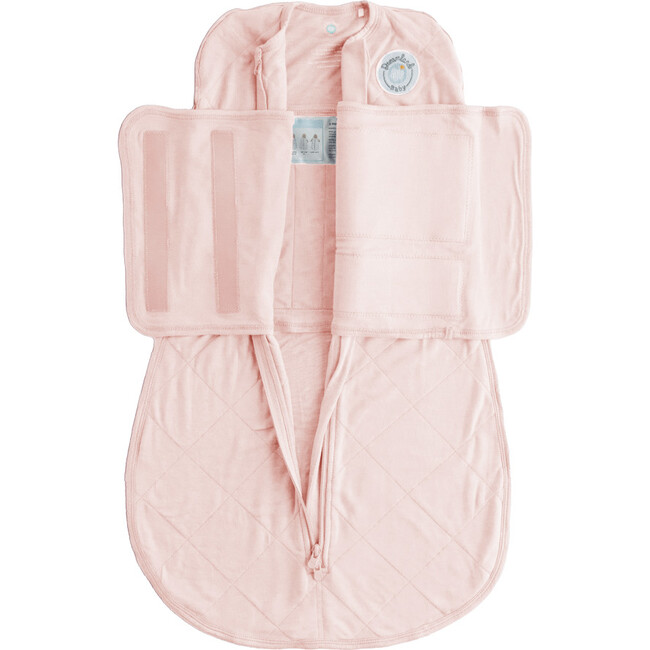 Bamboo Classic Swaddle (Non-weighted) , Seashell Pink