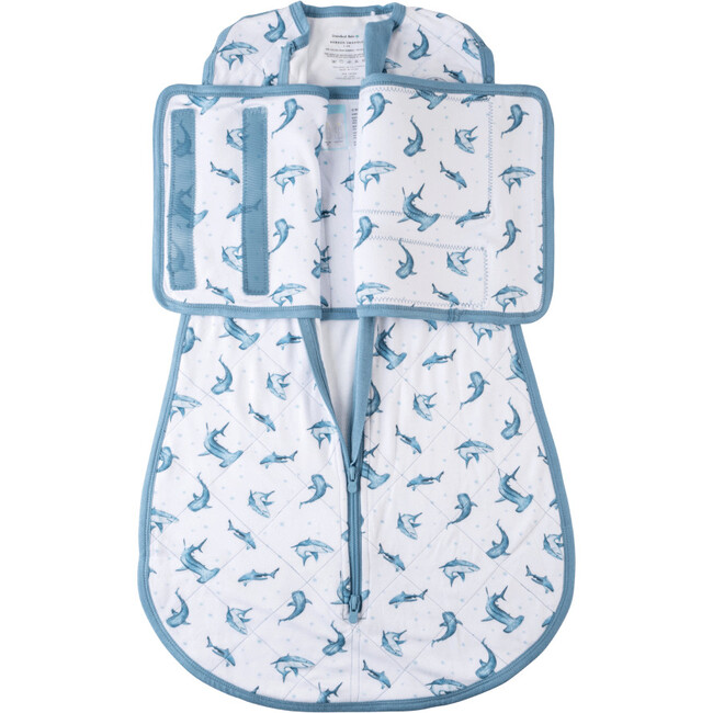 Bamboo Classic Swaddle (Non-weighted) , Shark