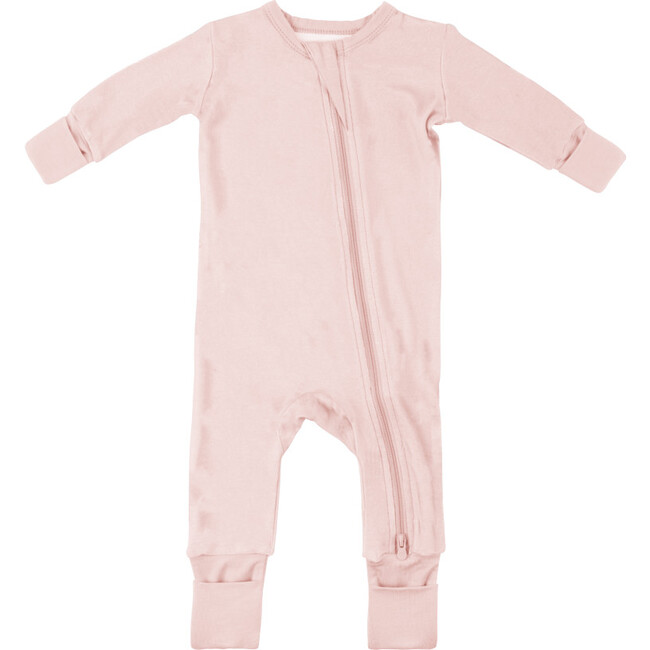 Baby Bamboo Pajamas W/ DreamCuffs®, Seashell Pink