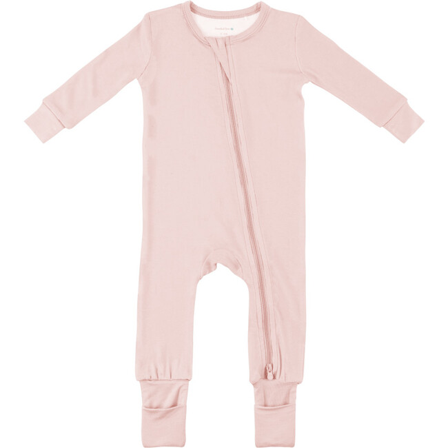 Baby Bamboo Pajamas W/ DreamCuffs®, Seashell Pink