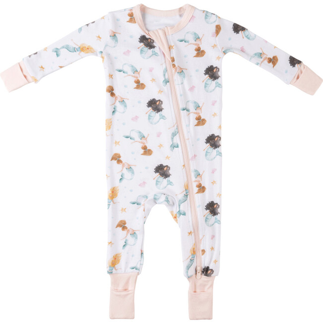 Baby Bamboo Pajamas W/ DreamCuffs®, Mermaid