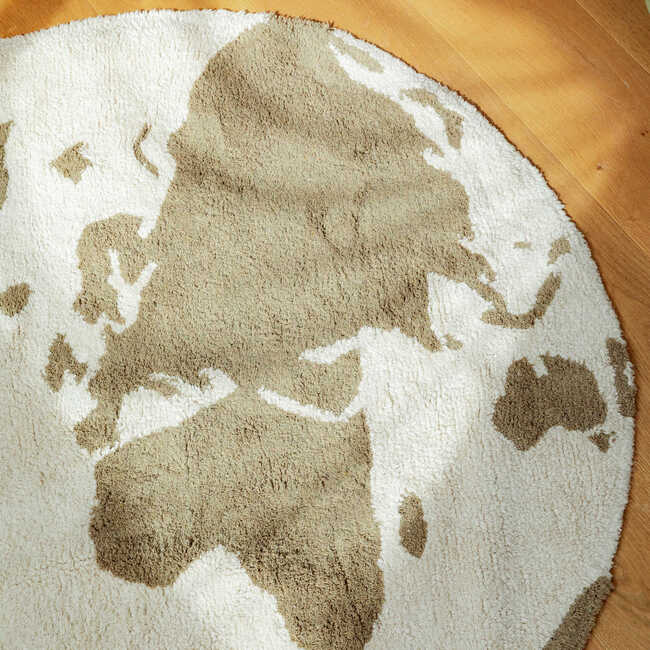 RugCycled washable rug World Map - Rugs - 4