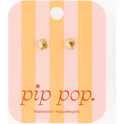 Seashell Stud Earrings, Multi - Earrings - 3