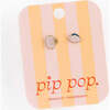 Shell Stud Earrings, Multi - Earrings - 4