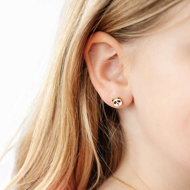 Panda Stud Earrings, Multi - Earrings - 2