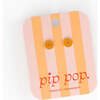 Lion Stud Earrings, Yellow - Earrings - 3