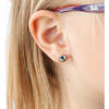 Elephant Stud Earrings, Grey - Earrings - 2